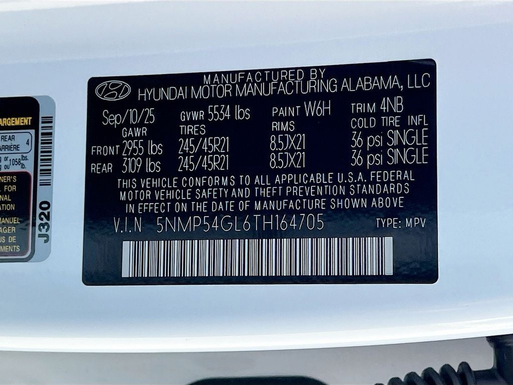 2026 Hyundai SANTA FE Calligraphy FWD