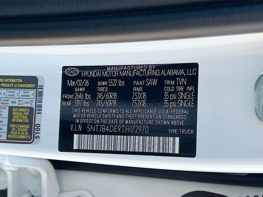 2026 Hyundai SANTA CRUZ SEL FWD