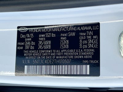 2026 Hyundai SANTA CRUZ SEL Activity FWD