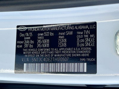2026 Hyundai SANTA CRUZ SEL Activity FWD