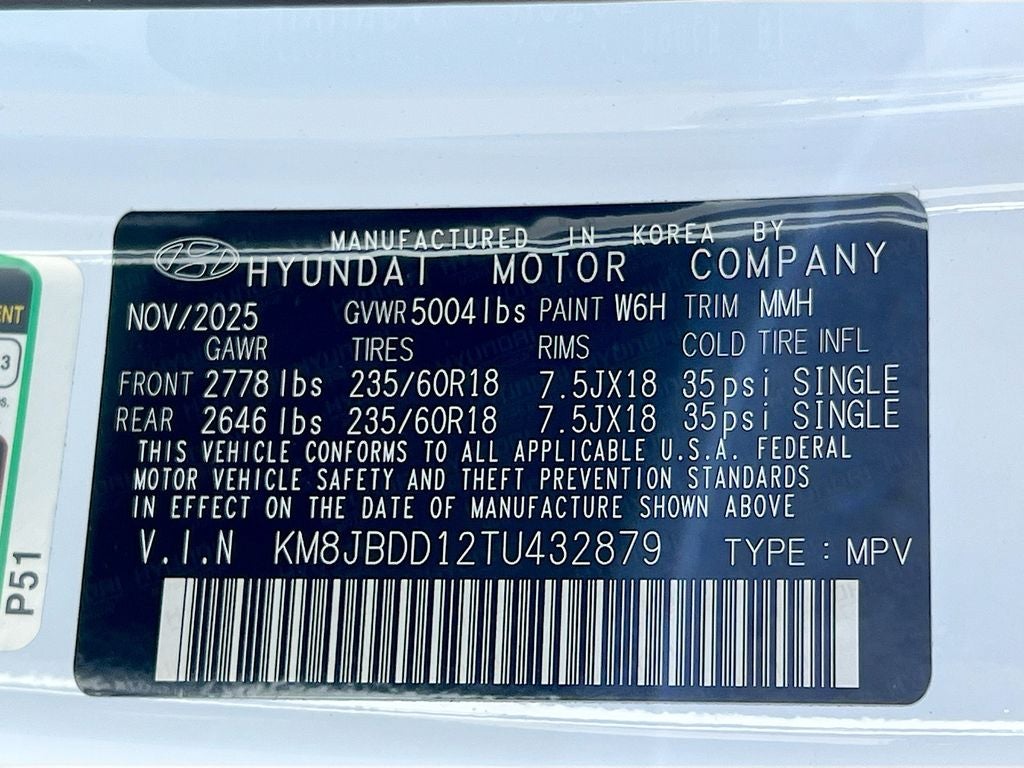 2026 Hyundai TUCSON HYBRID SEL AWD