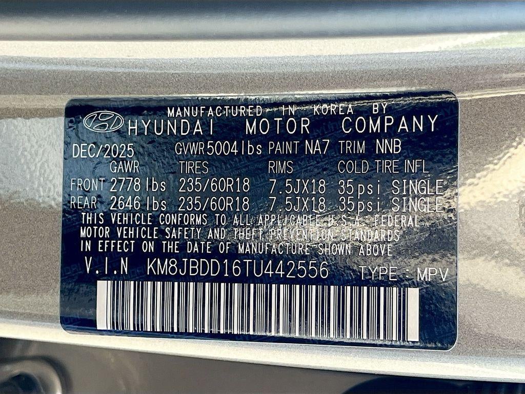 2026 Hyundai TUCSON HYBRID SEL AWD