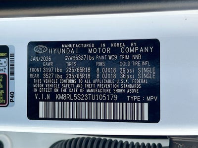 2026 Hyundai PALISADE SEL FWD