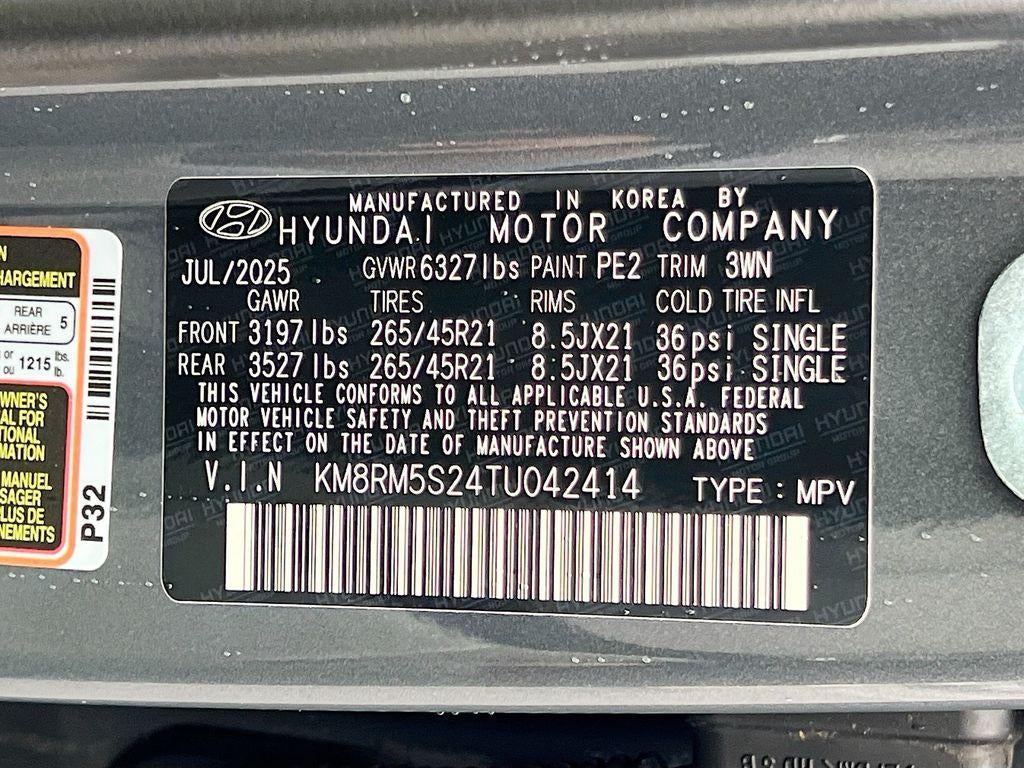 2026 Hyundai PALISADE Calligraphy FWD