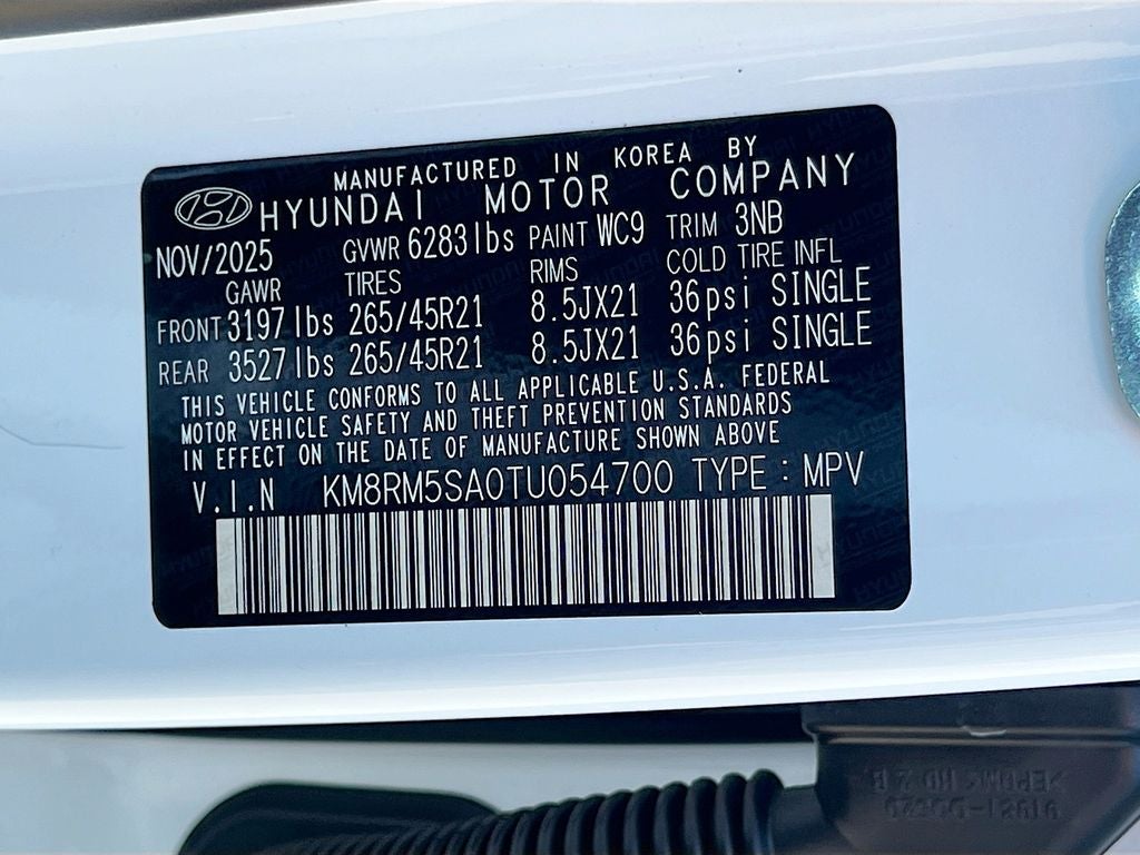 2026 Hyundai PALISADE HYBRID Calligraphy