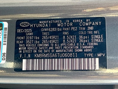 2026 Hyundai PALISADE HYBRID Calligraphy