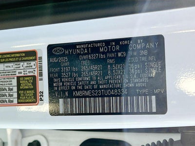 2026 Hyundai PALISADE Calligraphy AWD