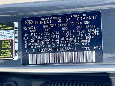 2026 Hyundai PALISADE SEL Premium FWD