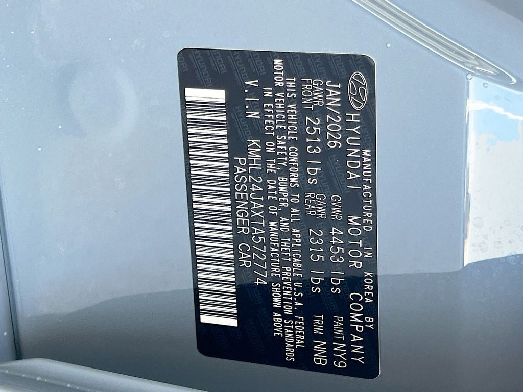 2026 Hyundai SONATA SE