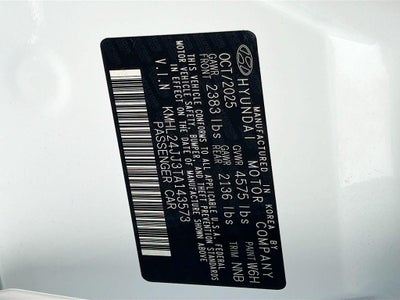 2026 Hyundai SONATA HYBRID Blue