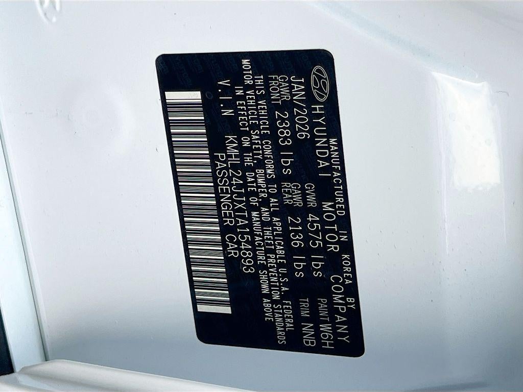 2026 Hyundai SONATA HYBRID Blue