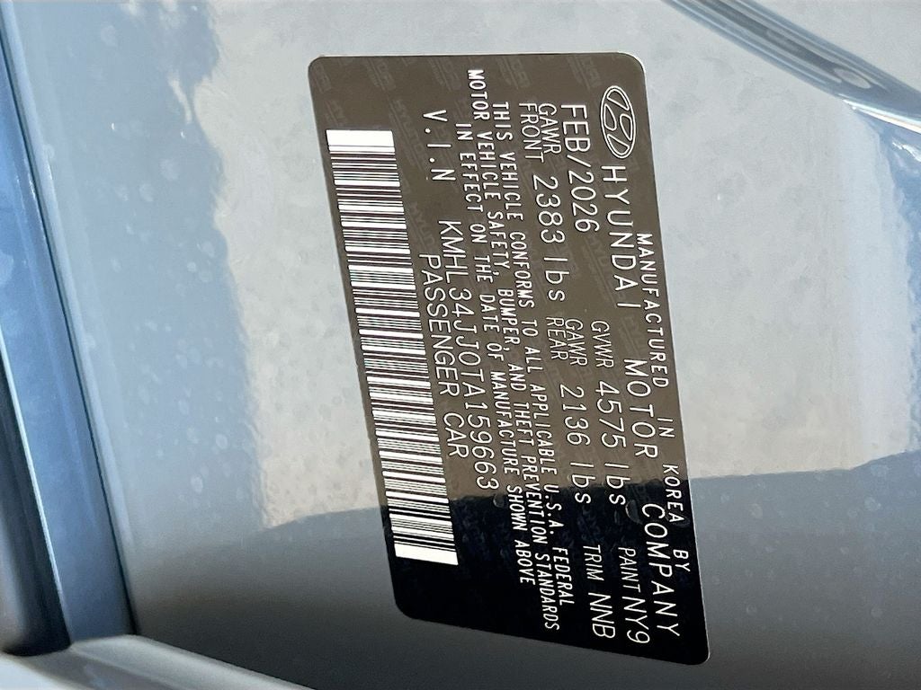 2026 Hyundai SONATA HYBRID SEL