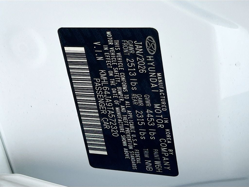 2026 Hyundai SONATA SEL Sport