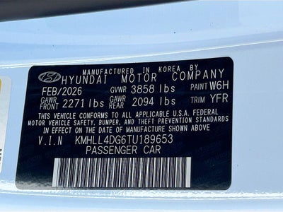2026 Hyundai ELANTRA SE