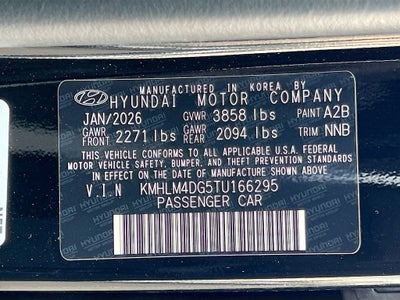 2026 Hyundai ELANTRA SEL Sport