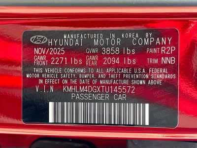 2026 Hyundai ELANTRA SEL Sport