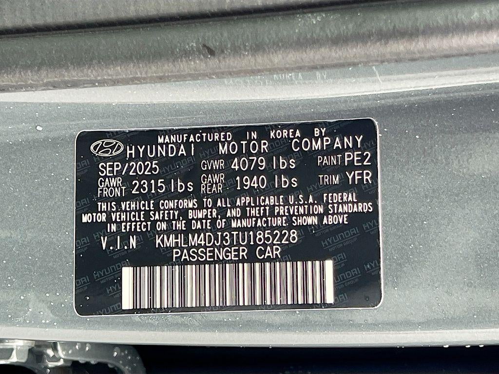 2026 Hyundai ELANTRA HYBRID Blue