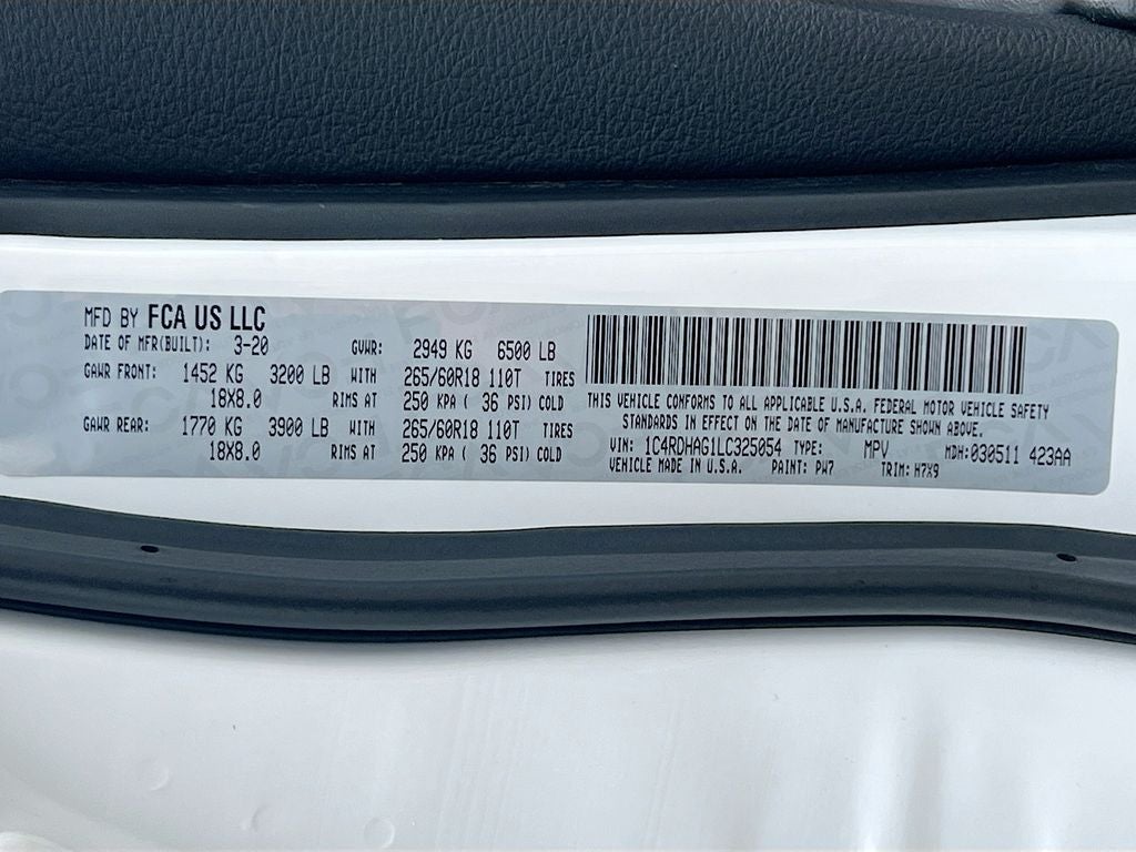 2020 Dodge Durango SXT