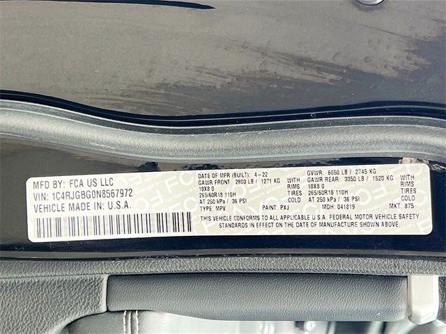 2022 Jeep Grand Cherokee Limited