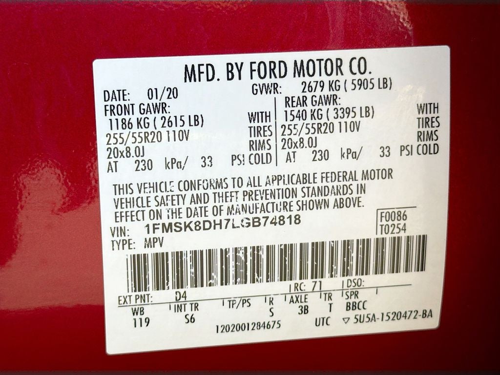 2020 Ford Explorer XLT