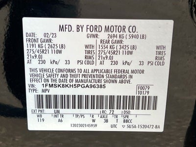 2023 Ford Explorer ST-Line