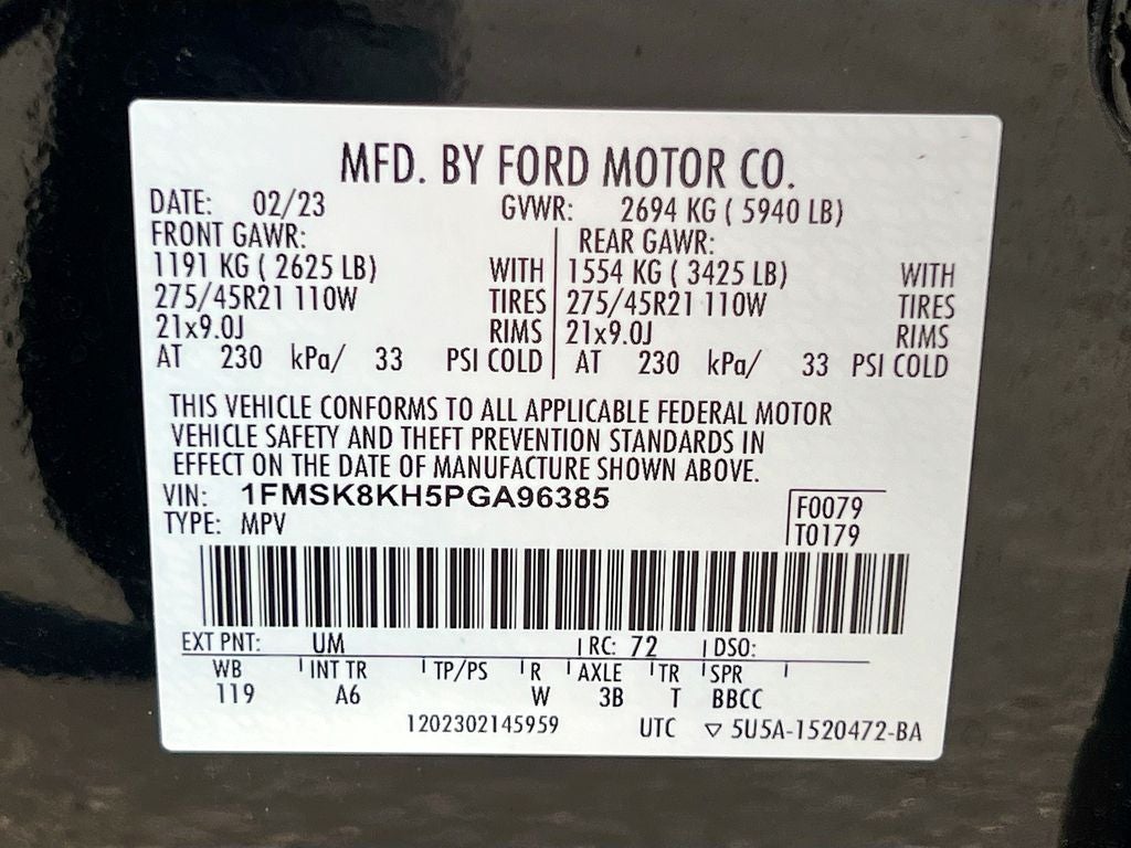 2023 Ford Explorer ST-Line