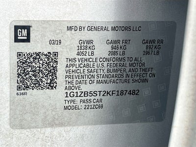 2019 Chevrolet Malibu LS