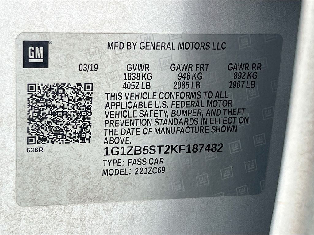 2019 Chevrolet Malibu LS