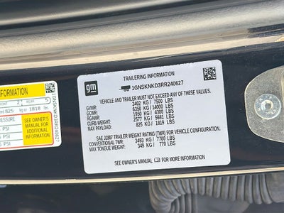 2024 Chevrolet Tahoe LT