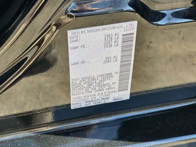 2025 Nissan Altima SV