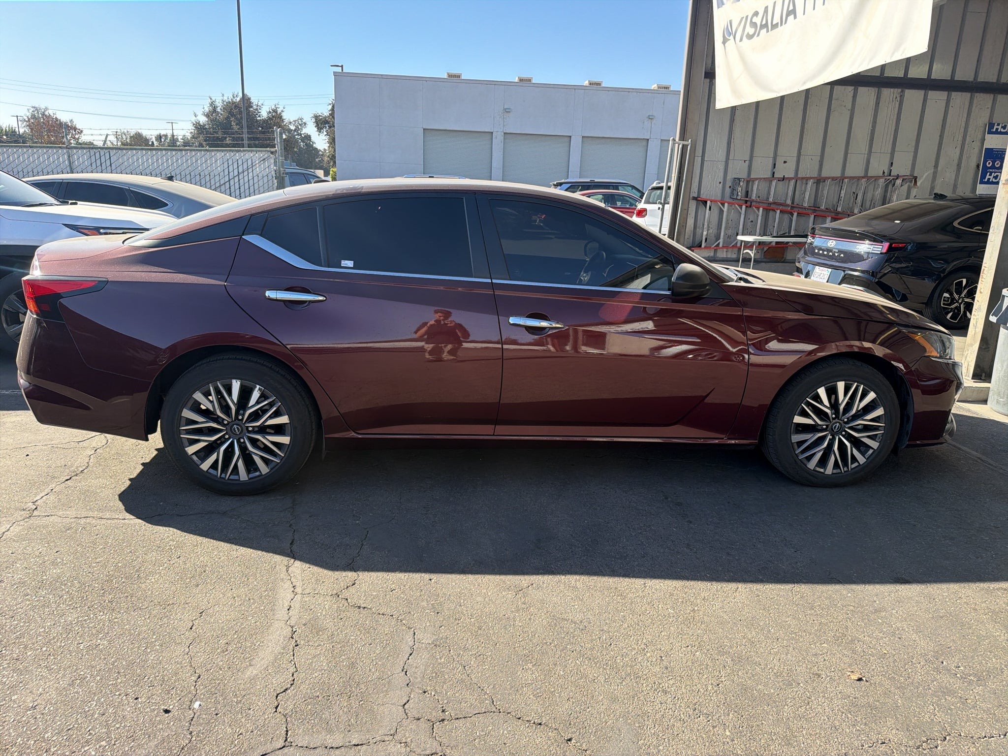 Used 2025 Nissan Altima SV with VIN 1N4BL4DV5SN326630 for sale in Visalia, CA