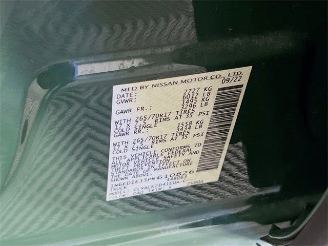 2023 Nissan Frontier PRO-X