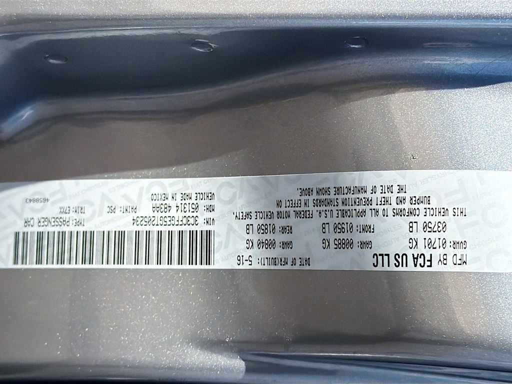 2016 FIAT 500e Battery Electric