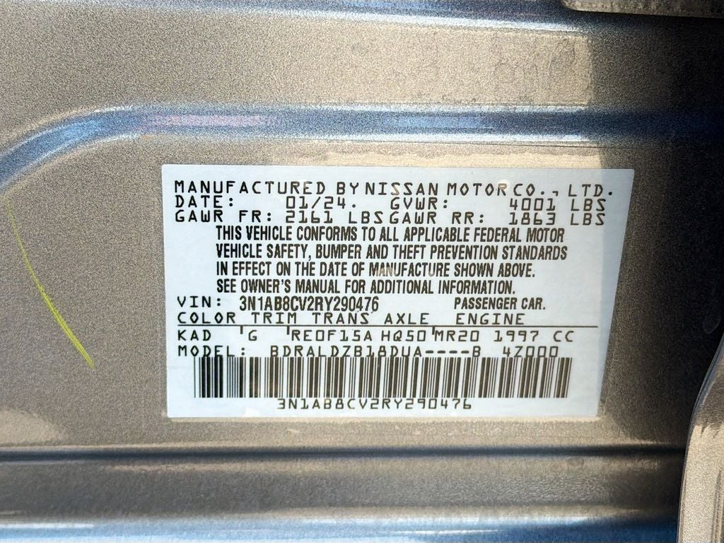 2024 Nissan Sentra SV