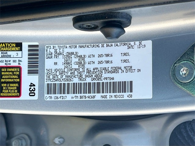 2020 Toyota Tacoma TRD Off-Road V6