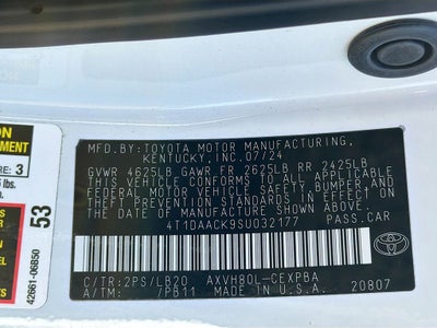 2025 Toyota Camry Hybrid XSE
