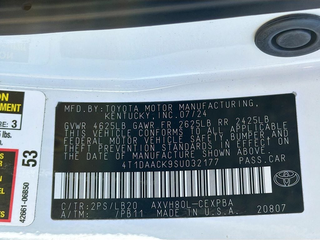 2025 Toyota Camry Hybrid XSE
