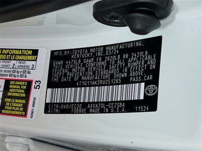 2024 Toyota Camry SE Nightshade