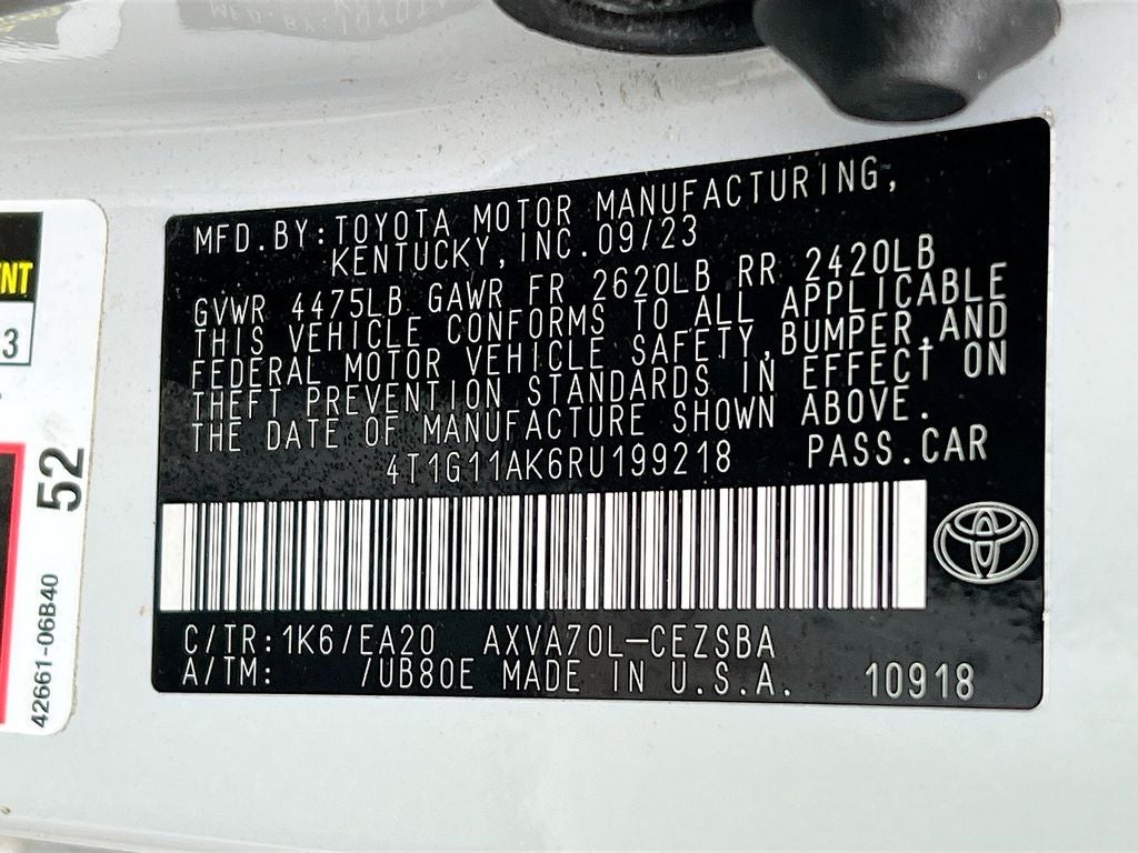 2024 Toyota Camry SE