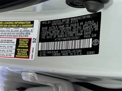 2023 Toyota Camry SE