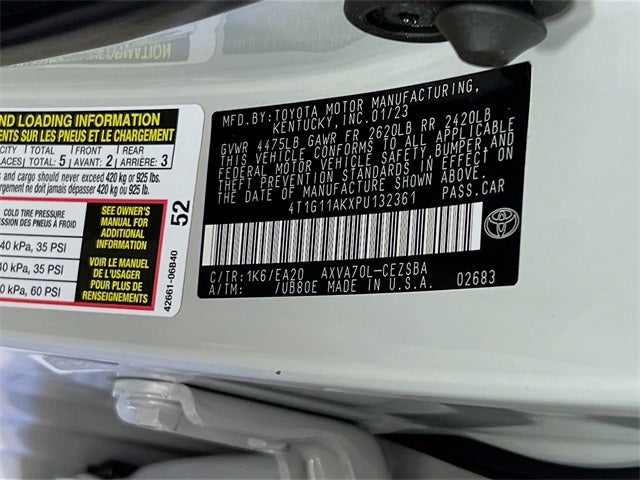 2023 Toyota Camry SE