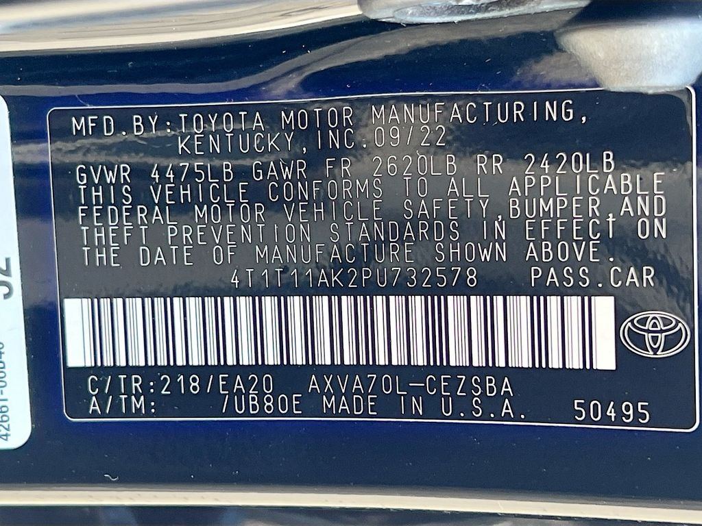 2023 Toyota Camry SE