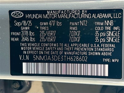 2026 Hyundai TUCSON SE