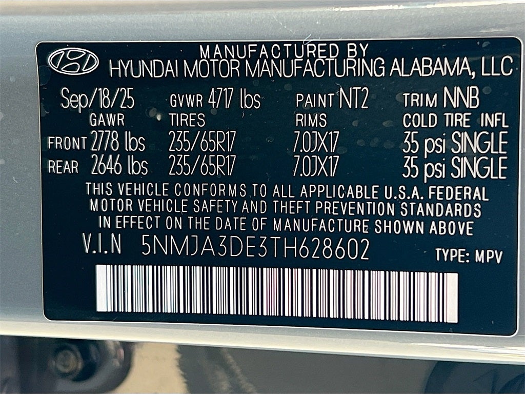 2026 Hyundai TUCSON SE