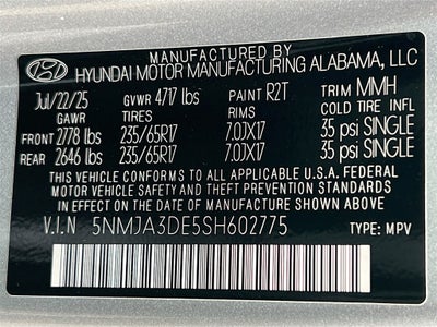 2025 Hyundai TUCSON SE FWD