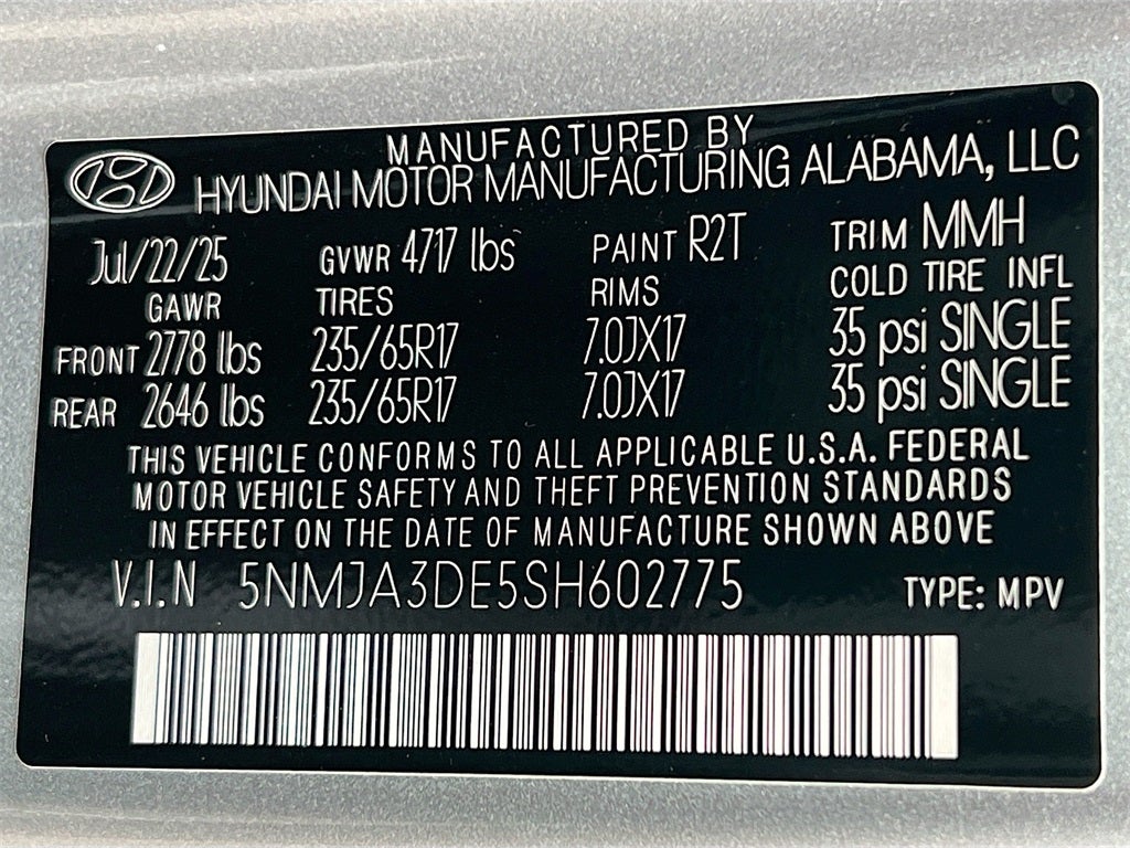 2025 Hyundai TUCSON SE FWD