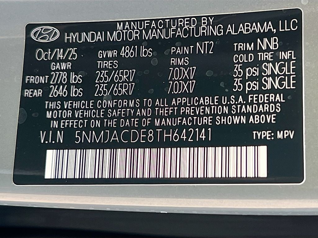 2026 Hyundai TUCSON SE