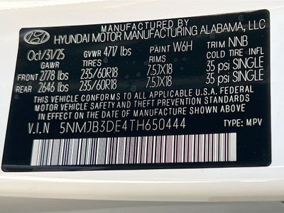 2026 Hyundai TUCSON SEL