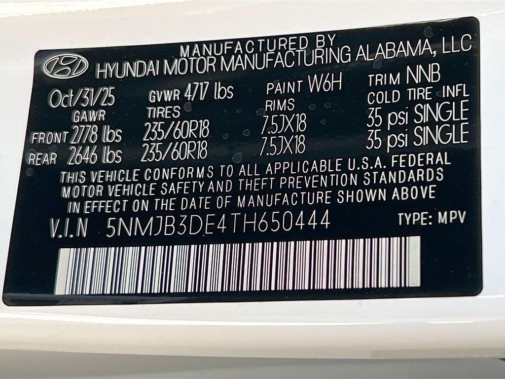 2026 Hyundai TUCSON SEL