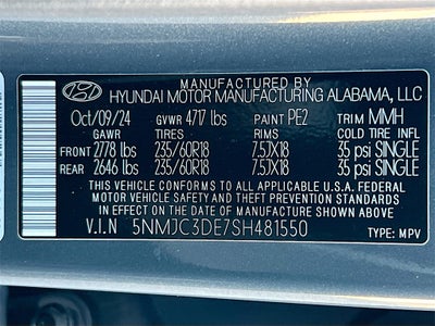 2025 Hyundai TUCSON SEL Convenience